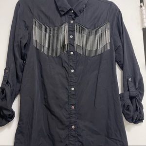 Zara black shirt nice Design
